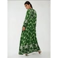 thumbnail image 5 of Printed Long Sleeve Viscose Maxi Dress, 5 of 6
