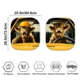 thumbnail image 2 of KUIFORTI Highland Cow Windshield Sun Shade for Car, SUV, Sedan, Trucks, Foldable Car Sun Shade Cute Windshield Cover for UV Rays & Heat Protection, 2 of 5