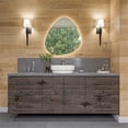 thumbnail image 5 of Pemberly Row White 19" Round Semi Recessed Ceramic Sink with Faucet Hole, 5 of 5