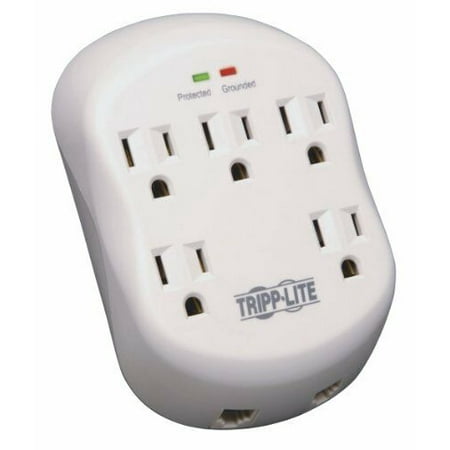 Tripp Lite 5 Outlet Direct Plug-in Surge Protector Power/Suppressor Tel/