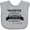 AC-Heather Grey, variant on Inktastic Injustice Anywhere is a Threat to Justice Everywhere Martin Luther King Jr. Boys or Girls Baby Bib