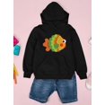 thumbnail image 3 of A Cute Little Fish Hoodie Juniors -Image by Shutterstock,  Small, 3 of 4