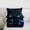 Black Blue D, variant on Erosebridal Teens Neon Lights Grid Plaid Full Size Comforter Sets 3 Pieces,Boys Girls Abstract M Letter Monogrammed Bedding Sets,Black Reversible