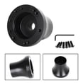 thumbnail image 2 of Golf Cart Aluminum Steering Wheel Adapter Hub fit for EZGO TXT & RXV Black, 2 of 11