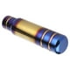 thumbnail image 1 of Perilla de cambio de marchas, palanca de cambios de aluminio Azul quemado con 3 adaptadores Palanca de cambios universal de 5,1 pulgadas para automóvil, 1 of 5