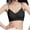 Black, variant on Womens Light and Unpadded | Wireless Comfort Bra, Barely-There Feel | Machine Washable White XXL