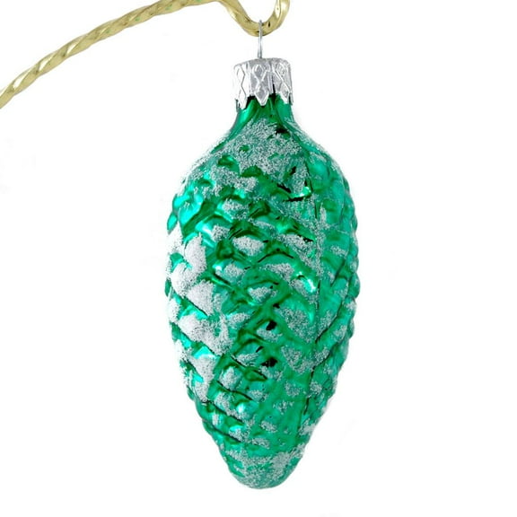 Pinecone (green, w. glitter)