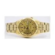 Seiko 5 Automatic Gold Dial Mens Watch SNK574J1