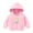 ZZ01-Pink, variant on Ulanda Baby Toddler Kids Boy Girl Solid Casual Pocket Hoodie Sweatershirt Pullover (Yellow, 12-18 Months)