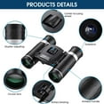 thumbnail image 4 of High Powered Mini Pocket Binoculars  200x25 Compact Binoculars for Adults and Kids  Waterproof Small Binoculars for Bird Watching  Hunting  Traveling  Sightseeing  Concert  Theater  Opera, 4 of 7