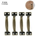 thumbnail image 2 of 6 Pack Rustic Gate Handles,Cast Iron Sliding Barn Door Handle white Home Improvement Handle, 2 of 5