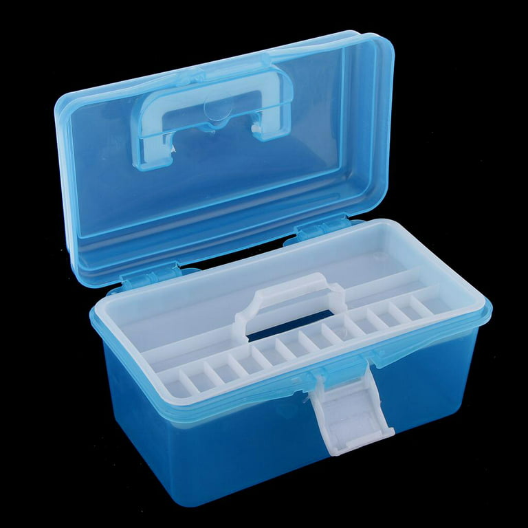KMT Tools,1pc Portable Plastic Container with Removable Compartment,Clear  Case Screw Storage Box,Hand Tool Organizer Tray - AliExpress