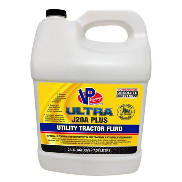 VP Racing Lubricants VP2040109 Ultra J20A Plus Utility Tractor Fluid, 2