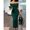 Dark Green, variant on Womens Dark Green Off-Shoulder Short Sleeve Fitted Bodycon Long Dress