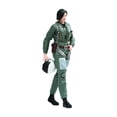 thumbnail image 3 of FashionCha 1:24 Officer Figure Micro Scene Model for Dollhouse Accessory Gift DIY Project Female, 3 of 8