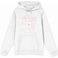 thumbnail image 4 of Scooby-Doo Too Scared To Care Adult White Long Sleeve Hoodie-Medium, 4 of 6