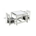 thumbnail image 4 of Kids Table and Chair Set, 3 in 1 Wooden Activity Table with Storage Drawer for Toddlers Drawing, Reading, Crafts, Play, 2 in 1 Detachable Tabletop Table and Chair Set for Home, Nursery, Playroom, 4 of 6
