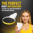 thumbnail image 4 of Perfect Body Tape Measure - 80 Inch Automatic Telescopic Tape Measure - Retractable Measuring Tape for Body: Waist, Hip, Bust, Arms, and More (Green - 80 inch), 4 of 4