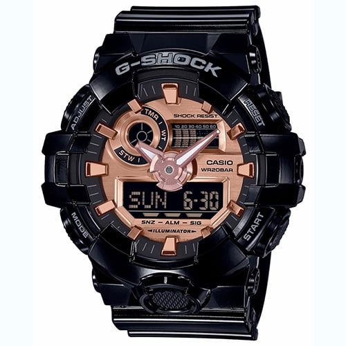 stainless steel back casio