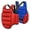 Red, variant on Boxing Body Protector Reversible, Boxing Chest Guard Kickboxing MMA Muay Thai Body Protector Adjustable Strike Martial Arts Upper Belly Ribs Protection Pad, Taekwondo TKD Vest