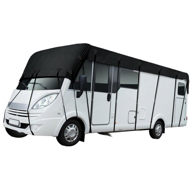 POINTERTECK Housse de Protection Imperméable Noire 210D Coupe-Vent et Pliable pour VR, Convient 8.5m x 3m