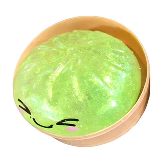 EGNMCR Stress Relief Toy;Puzzle Stress Relief Toy;Fidget Toy Decompression Big Bun Toy Imitation Of True And False Tool Small Silicone Stress Relieving Release Hand Pinching Stress Ball