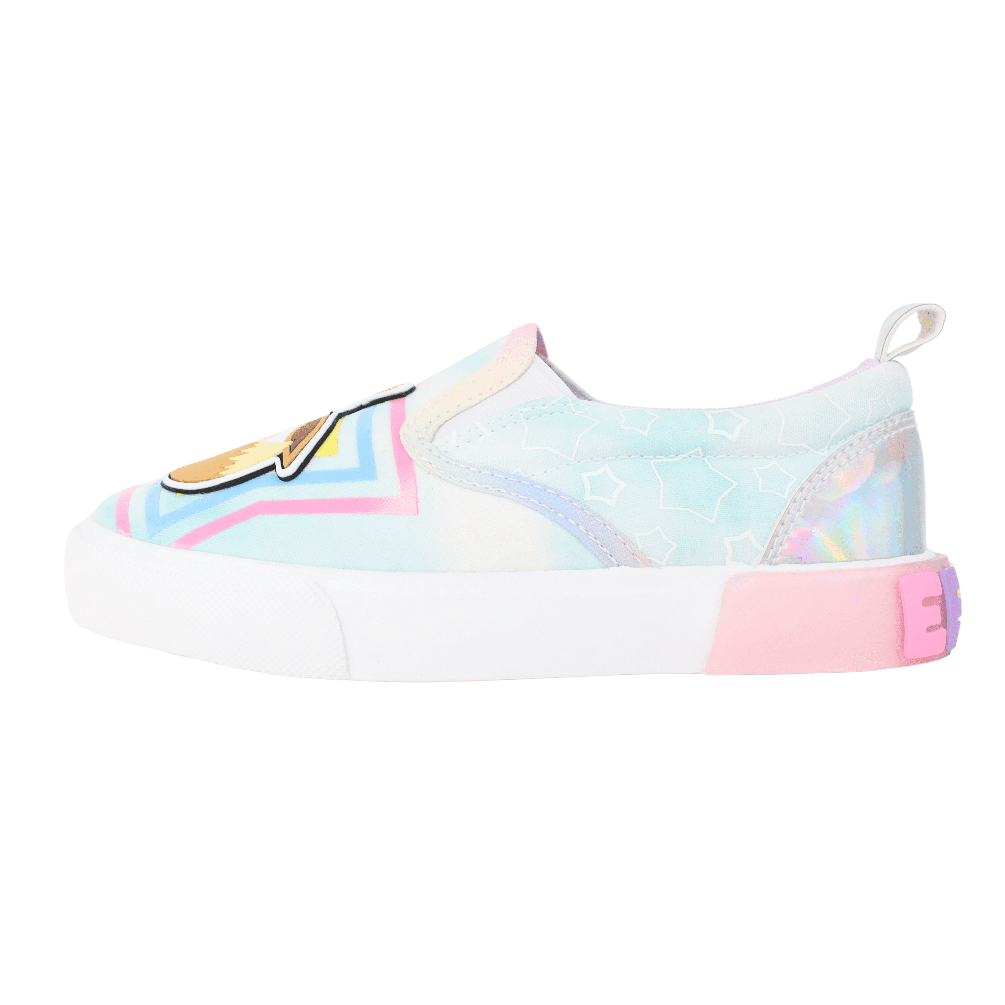Pokemon Little Girl & Big Girl Eevee & Pikachu Slip-On Sneakers