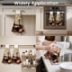 thumbnail image 4 of Juego de 2 toallas de cocina colgantes con lazo Coffee Element: microfibra suave y superabsorbente, decorativa, para platos y manos, ideal para té y café., 4 of 9