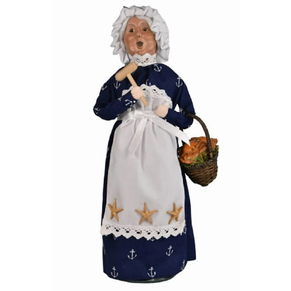 Byers' Choice Caroler, Nautical Mrs Claus with Crabs (3254WC)