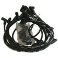 thumbnail image 1 of MSD Ignition Spark Plug Wire Set 5554 Street Fire Wires; Pre Assembled; Black; 8 Millimeter; Silicone and Synthetic; Helically Wound Conductor With Kevlar Core; 90 Degree Spark Plug Boots, 1 of 5