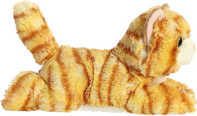 Aurora - Mini Flopsie gato naranja adorable, 8 pulgadas, compañero de juegos para todas las edades 3