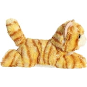 Aurora® Adorable Mini Flopsie™ Ginger Cat™ Stuffed Animal - Mini Companions Ready for Playful Adventures - for Kids All Ages, Toddlers, Adults, and Families - Orange 8 Inches