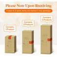 thumbnail image 4 of YANGLI 1-Gallon Plastic Drink Dispenser Set of 3 with Stand - BPA Free, for Parties & Mimosa Bars, 4 of 6
