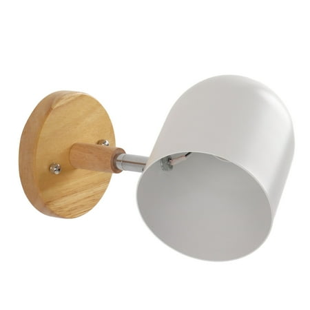 

Wall Lamp Energy Saving Short Circuit Protection Wide Applicability Wall Light Fixtures Iron Rubberwood For E27 E26 Bulb For Drawing Room