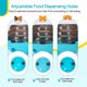 thumbnail image 3 of 1 juguetes para mascotas, juguetes dispensadores de alimentos para mascotas, juguetes no invertidos, divertidos juguetes interactivos para gatos y perros (amarillo), 3 of 5