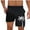 Black, variant on Ventas Flash Hoy DDAPJ pyju Men's Hawaiian Beach Shorts Palm Tree Print Swim Trunks Quick Dry Bathing Suit Board Shorts with Compression Liner Gray L