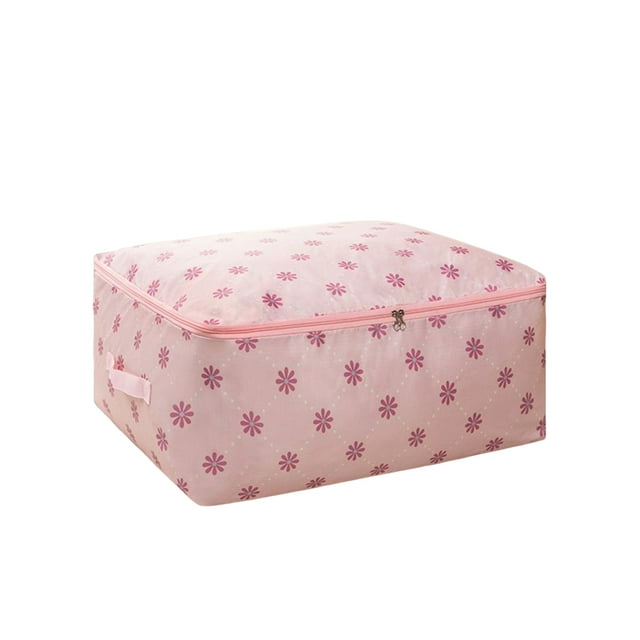 Bolsa de Almacenamiento Inteprter Organizador de Armario Oxford Rosa 60*50*25cm