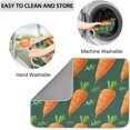 thumbnail image 4 of Absorbent Dish Drying Mat,Food Carrot Drawings 16*18inch Dish Drying Mat for Kitchen Counter Microfiber Absorbent Dish Draining Reusable Washable Extra, 4 of 6