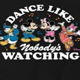 thumbnail image 3 of Disney - Mickey & Friends - Donald Duck, Minnie, Mickey, & Daisy - Dance Like Nobody's Watching - Men's Jersey Tank Top, 3 of 5