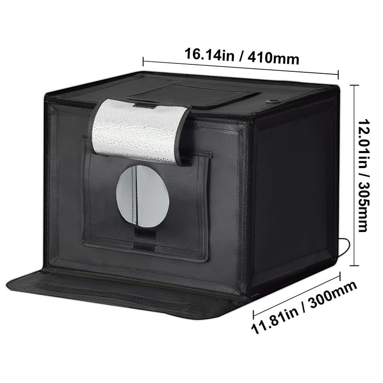 VEVOR Photo Studio Light Box 3000-5600K 6 Double-Sided Color Backdrops | UK