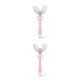 thumbnail image 4 of Monstrate Cepillo de de silicona en forma de U, cepillos de para niños de doble cara, mordedores de 360 grados para niños pequeños, Type2 NO2, 4 of 6