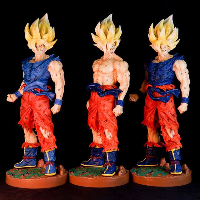 Anime Dragon Ball Son Goku Action Figure Toys 43cm Large Pvc Statue Model Doll Collectible Ornaments Gifts For Boyfriend ChildAWith Box He Qiyong unisex