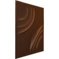 thumbnail image 2 of Ekena Millwork 11 7/8"W x 11 7/8"H Artisan EnduraWall Decorative 3D Wall Panel, Universal Aged Metallic Rust (12-Pack for 11.76 Sq. Ft.), 2 of 5