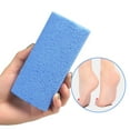 thumbnail image 1 of Piedras pómez cuboides, exfoliante de espuma reutilizable, removedor de portátil para piel dura muerta, amoladora de talón, pies, , azul S Baoblaze Piedras pómez para pies, 1 of 8