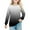 Black, variant on CYRBOKO Sweatshirts for Girls, Crew neck Comfortable Gradient Long Sleeve Pullover Shirts Beige Size 7-8 T