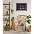 thumbnail image 3 of Art.com Canada, Quebec, Montreal. Nighttime View of Downtown and River Photographic Print by Jaynes Gallery, Brown Frame Wall Art, 44" x 32", 3 of 4