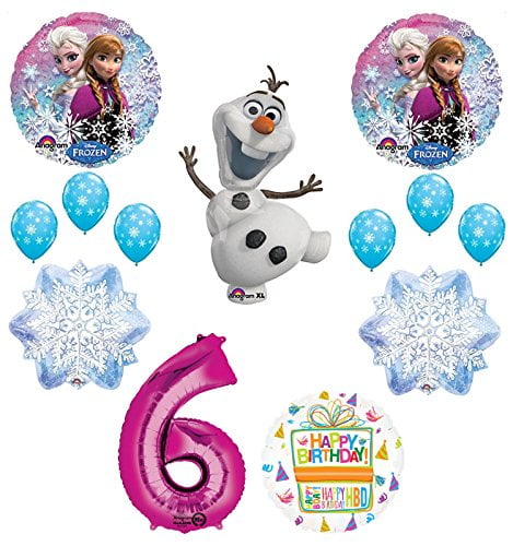 1 X FROZEN OLAF PERSONALISED BIRTHDAY DOOR BANNER