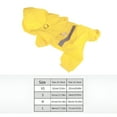 thumbnail image 2 of GASTROPOD Pet Raincoat Dog Raincoat with Hood for Small Dogs Lightweight Reflective Rain Jacket Poncho with Funny Rain Clothing for Chihuahua Small Dog Raincoat Waterproof, 2 of 7