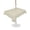 Beige, variant on Outdoor Tablecloth with Umbrella Hole for Patio/Picnic/Party/Camping, Beige Waterproof Table Cloth Square Cover Washable, Modern Minimalist Linen Pure Color (60"x 60")