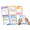 Role Play, variant on 6-Pack Pretend Play Notepads, 4 x 6 Inch Variety Role Play Pads (40 Pages Each) - Playtime Accessories Bundle for Gifts
